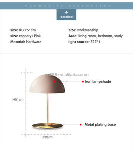 Chuse luminária minimalista moderna, cogumelo lâmpada de cabeceira nórdica multicolor led lâmpada de mesa para sala de estar decoração da casa - Product Image 6