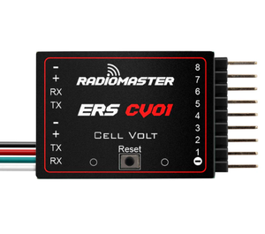 Capteur de télémétrie de tension de cellule RadioMaster ERS-CV01 ExpressLRS 2-8S pour avions RC - Product Image 1