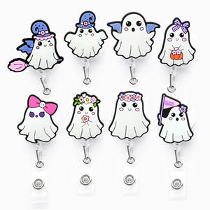 Porte-bobine de série de Noël rétractable en PVC mignon en gros accessoire d'infirmière - Product Image 5