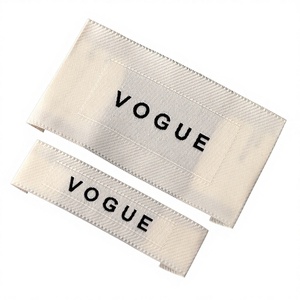 Étiquettes personnalisées en satin tissé pour vêtements : étiquettes rectangulaires/ovales en tissu pour le cou, étiquettes cousues pour t-shirts – Personnalisées - Product Image 5