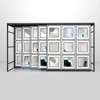Kunden spezifische Museum Art Gallery Wallpaper Ausstellungs stände Verstellbare Metall Kunst Display Rack für die Malerei