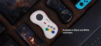 8BitDo M30 pengontrol Game Gamepad nirkabel 2.4G, untuk Sega Genesis dan Sega Mega Drive kompatibel dengan Gamepad perangkat keras asli