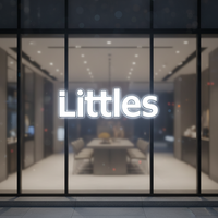 Logo mural 3D, enseigne d'entreprise, lettres blanches 3D, panneau de nom 3D, enseigne en acrylique LED, résistante à l'eau, écologique