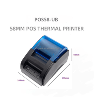 Harga pabrik grosir Impresora Thermal De 58MM Bluetooth USB