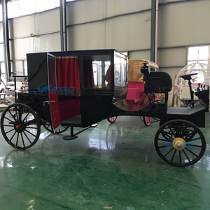 Chariot de mariage électrique sans chevaux, modèle Royal Noir, le plus vendu, pour la visite des sites touristiques - Product Image 6