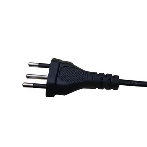 INMETRO approval 3 pins plug Brazil power cord