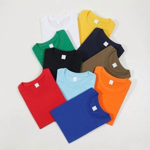Wholesale China Factory Short Sleeve Men's Unisex Casual Loose Fit O-Neck 100% Cotton T-Shirt - Product Image 1