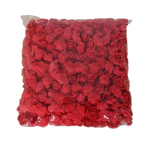 Tête de fleur artificielle en mousse PE de 3,5 cm pour la Saint-Valentin, décoration de boîte à bonbons de mariage, <span class=keywords><strong>accessoires</strong></span> de fête pour ours en fleurs - Product Image 1