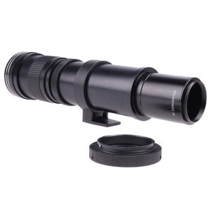 Objectif de caméra téléobjectif professionnel 420-800 mm F/<span class=keywords><strong>8</strong></span>.3 pour smartphones, objectif zoom à mise au point manuelle multi-revêtement avec <span class=keywords><strong>8</strong></span> lames de diaphragme - Product Image 1