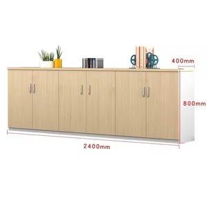 Rangement latéral en bois modulaire de meubles de poste de travail de bureau de couleur personnalisée classeur à deux portes et <span class=keywords><strong>3</strong></span> <span class=keywords><strong>tiroirs</strong></span> - Product Image 1