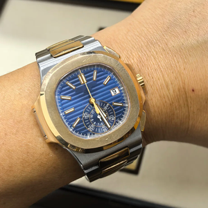 Reloj Mecánico Patek Philippe <span class=keywords><strong>de</strong></span> 41 mm <span class=keywords><strong>con</strong></span> Movimiento Japonés NH38, Esfera MOD, Esqueleto en <span class=keywords><strong>Oro</strong></span> Rosa, para Hombre, <span class=keywords><strong>con</strong></span> Esfera Hueca, Resistente al Agua - Product Image 5