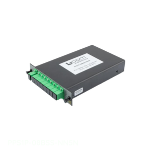 סיבים אופטיים מתגים multiplexers demultixers פסיבי plc פסיבי plc-in lgx PPS1P-08BSS-NN5N