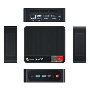 Mini PC para Juegos <span class=keywords><strong>Beelink</strong></span> SER5 AMD 5500U 16G 500GB Mini PC DDR4 Wins11 SATA SSD Computadora de Escritorio Industrial Señalización Digital Juegos - Product Image 5