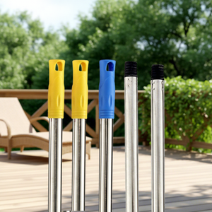 Vente directe usine – Manche de <span class=keywords><strong>balai</strong></span> télescopique en acier de 120 cm, écologique et durable, <span class=keywords><strong>pour</strong></span> ensemble <span class=keywords><strong>balai</strong></span> et pelle domestique - Product Image 1