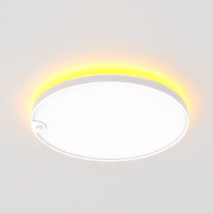 Lámpara de Techo Redonda Blanca Moderna de Superficie, Ultrafina, LED, para Decoración Interior, Luz Nocturna para Sala de Estar Residencial - Product Image 5