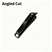Ensemble de soins des ongles en acier inoxydable doré de qualité supérieure, kit de manucure professionnel 3 pièces au design élégant pour les professionnels