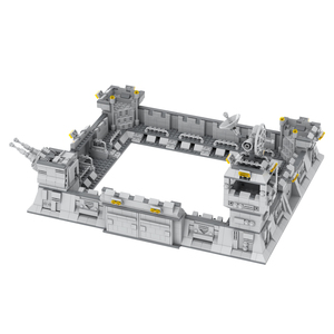 MOC5038 Serie Espacial Militares Guerras Fuerte Base Pared Puerta de Entrada Modelo DIY Bloques de Construcción Educativos Juguetes para Niños - Product Image 2