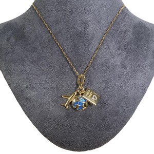 <span class=keywords><strong>Collana</strong></span> pendente con combinazione di taccuino aereo da viaggio, adatta per viaggi, matrimoni, vita quotidiana, feste - Product Image 2