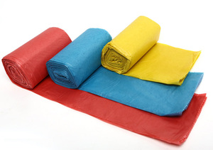 Usine directe OEM ODM sacs en plastique personnalisés sur rouleau avec impression de logo pour supermarchés, cuisines et restaurants - Product Image 6