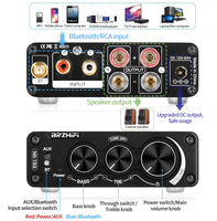 Amplificateur numérique domestique BRZHIFI NS-15G BT 5.0 Amplificateur domestique 2.0 canaux