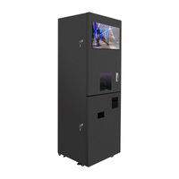 Distributeur automatique de boissons protéinées GS505 avec écran tactile de 21,5 pouces pour café et boissons, nettoyage automatique