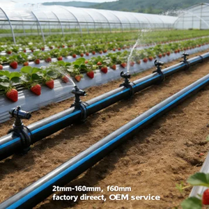 Tubo per Irrigazione in HDPE Non Tossico Senza Incrostazioni Alta Pressione 800mm Grande Diametro Tubo in Polietilene per Uso Agricolo - Product Image 2