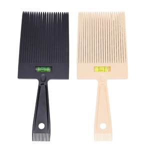 Barber Hair Comb Wide tooth Flat-Top leveling hair cutting Comb Accurate Water Levelling System man professional