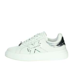 Zapatillas Deportivas John Richmond Donna, Color Blanco y Plateado, Estilo Chunky - Product Image 1