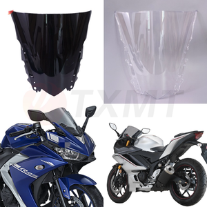 Deflector de viento para parabrisas de motocicleta para <span class=keywords><strong>Yamaha</strong></span>, <span class=keywords><strong>R3</strong></span>, 2019, 2020, 2021, <span class=keywords><strong>2022</strong></span>, 2023, - Product Image 2