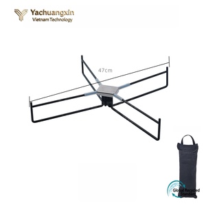 Soporte de Cocina Plegable en Forma de X de Metal para Acampar, Herramienta de Cocina para Exteriores para Adultos, Diseño Moderno para Todas las Estaciones - Product Image 6