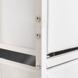 High Quality Freestanding Durable Stainless Steel MDF Panel Pine Modern Living Room Fabric <b>Cabinets</b> Sample Available Fabric - Product Image 6