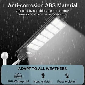 Lámpara LED para Exteriores de 1000W/1200W, con Control Remoto y Sensor de Movimiento, para Jardín, Patio y Calle, Venta al Por Mayor - Product Image 3