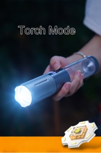 Yumuşak COB taktik LED el feneri şarj edilebilir 5 modu zumlanabilir kamp güç banka Tripod için su geçirmez ayarlanabilir parlaklık - Product Image 4