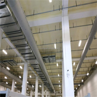 Personnalisé moderne industriel de haute résistance anti-moisissure ignifuge HVAC systèmes de ventilation conduits de chauffage hôpitaux gymnases halls