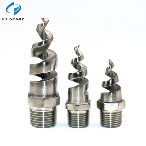 SS 316L Pigtail phun đầy đủ hình nón vòi phun nước máy bay phản lực tháp làm mát xoắn ốc vòi phun - Product Image 6