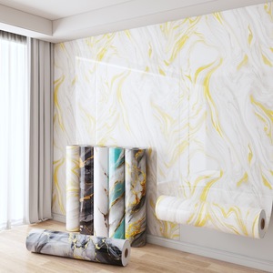 Stiker Dinding PVC Marmer Grosir Stiker Dinding Tempel Sendiri Dekorasi Dinding Wallpaper - Product Image 3