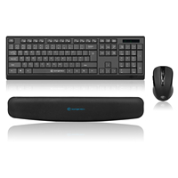 Vente en gros bureau taille complète, pas cher ergonomique USB filaire ordinateur PC clavier et souris Combo