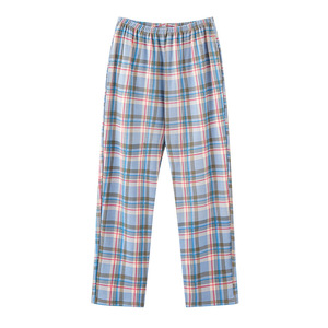 <span class=keywords><strong>Pantalon</strong></span> décontracté pour <span class=keywords><strong>homme</strong></span>, style japonais, à carreaux, en coton, <span class=keywords><strong>taille</strong></span> élastique, respirant, <span class=keywords><strong>grande</strong></span> <span class=keywords><strong>taille</strong></span>, coupe ample, pour la maison, printemps-automne - Product Image 5