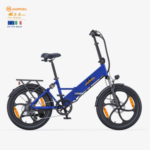 จักรยานไฟฟ้าพับได้ EU Stock HillMiles Mile2 กำลังไฟ 250W 36V แบตเตอรี่ลิเธียม 13Ah ยางขนาด 20x3.0 สำหรับทุกสภาพพื้นผิว จักรยานไฟฟ้าสำหรับผู้ใหญ่ในเมือง - Product Image 1