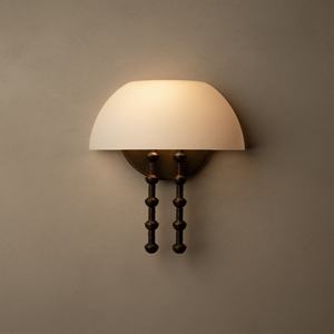 Lámpara de pared Tiworld E27 220V, cuerpo de hierro, pantalla blanca, luz LED con interruptor, decoración para dormitorio y sala de estar - Product Image 2