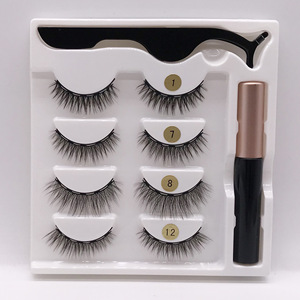 FX-N01 <span class=keywords><strong>Faux</strong></span> <span class=keywords><strong>Cils</strong></span> Naturels Kit de <span class=keywords><strong>Cils</strong></span> <span class=keywords><strong>Magnétiques</strong></span> Mélange <span class=keywords><strong>Faux</strong></span> Vison Épais <span class=keywords><strong>Cils</strong></span> <span class=keywords><strong>Magnétiques</strong></span> Bande Complète Logo Personnalisé <span class=keywords><strong>Cils</strong></span> Sans Colle - Product Image 5