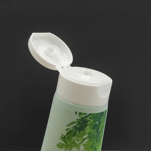Tubos Cosméticos de Plástico Verde de 35 mm y 70 ml, Impresión Offset, con Tapa Abatible, para Crema Depilatoria, Venta al Por Mayor del Fabricante - Product Image 4
