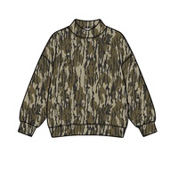 Précommande – Nouveaux T-shirts à Col Rond et Col Montant Camouflage Personnalisés pour Hommes – Collection Chasse – Manches Longues – Modèles Exclusifs