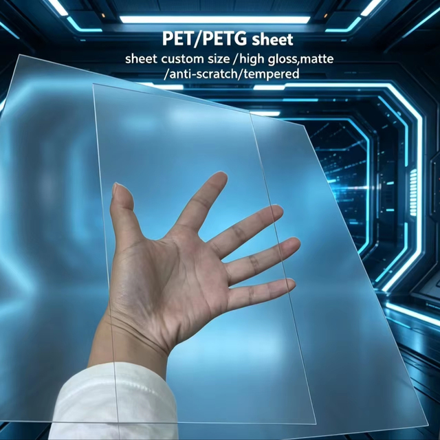 PET PETG UV PRINTING CUSTOM SIZE