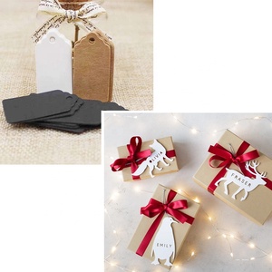 Étiquettes en papier personnalisées, en carton <span class=keywords><strong>gris</strong></span> facilement utilisé, châle pour vêtements, écharpes, cintres de bagues, vente en gros, pièces - Product Image 5