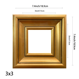 Bán Buôn Giá Rẻ Giá Hiện Đại Thời Trang Tùy Chỉnh Gỗ Thông Khung Ảnh Handmade Vàng Hình Ảnh Khung Trong Các Kích Cỡ A3 5X7 18X24X36 - Product Image 6