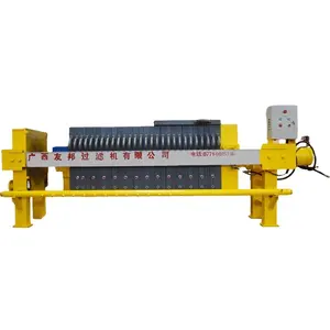 Concrete special girder stainless steel filter press, efficient treatment, high solid content, filtrate clear