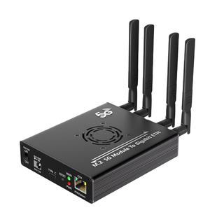 M.2 5G до 2,5G 4-антенный модуль с корпусом и блоком питания PoE - Product Image 1