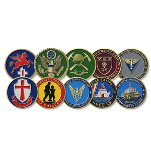 Metallo artigianato fare moneta di alta qualità personalizzato Souvenir Logo metallo in lega di zinco placcato argento moneta in bianco - Product Image 6