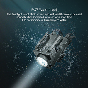 Рекламный Магнитный светодиодный лазерный фонарь 1000 люмен, Зеленый Лазерный фонарь combo 5w, тактический фонарь - Product Image 6